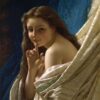 Hand-Painted Pierre-Auguste Cot ‘Portrait of a Young Woman’ Oil Painting - Academicism Portrait on Canvas from Dafen Village Studio