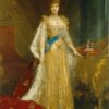Hand-Painted Luke Fildes ‘Portrait of Alexandra of Denmark’ Oil Painting - Royal Portrait Art on Canvas from Dafen Village Studio