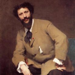 Oil Painting Inspired by John Singer Sargent’s Portrait of Carolus-Duran – Realistic Portrait on Canvas