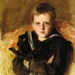 John Singer Sargent 'Portrait of Caspar Goodrich' Realism Portrait – Fine Art Reproduction on Canvas