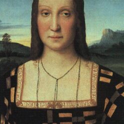 Portrait of Elizabeth Gonzaga" by Raphael | 1504 High Renaissance Portrait Reproduction