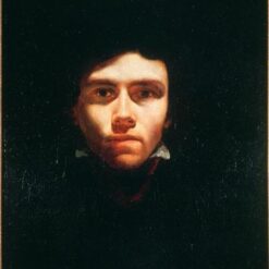Théodore Géricault Portrait of Eugène Delacroix – Romanticism Portrait Oil Painting Reproduction