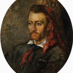 Camille Pissarro's "Portrait of Eugene Murer" – Large-Scale 1878 Oil Painting