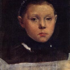 Edgar Degas ‘Portrait of Giulia Bellelli’ – 1858 Oil on Canvas Impressionist Artwork