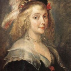 Portrait of Helena Fourment – Oil Painting Reproduction by Peter Paul Rubens (c.1630)