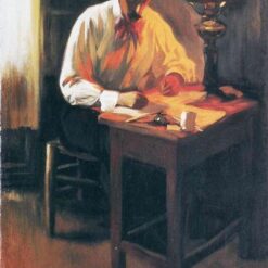 Inspired by Picasso: Portrait of Josep Cardona – 1899 Early Years Impressionist Painting