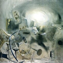 Portrait of Juan de Pareja Adjusting a String on His Mandolin – Salvador Dalí Inspired Oil Painting on Canvas