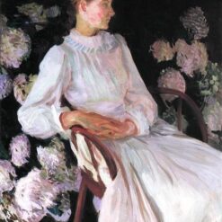 John Singer Sargent 'Portrait of Katharine Chase Shapleigh' Realism Oil Painting – Fine Art Reproduction on Canvas