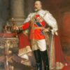 Hand-Painted Luke Fildes ‘Portrait of King Edward VII’ Oil Painting - Royal Academic Portrait on Canvas from Dafen Village Studio