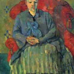 Portrait of Madame Cézanne" (1878) – Cézanne's Impressionist Oil on Canvas, Museum of Fine Arts Boston