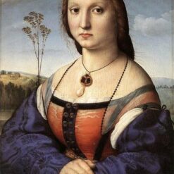 Portrait of Maddalena Doni" by Raphael (1506) | High Renaissance Oil on Panel