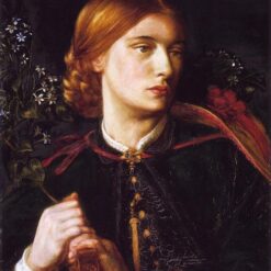 Dante Gabriel Rossetti – Portrait of Maria Leathart 1862 | Romanticism Oil Portrait Reproduction
