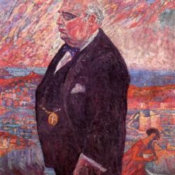 Portrait of My Father by Salvador Dalí – Inspired by Early 20th Century Post-Impressionism