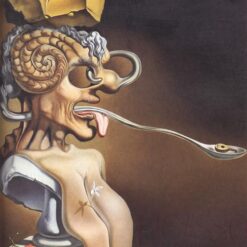 Portrait of Picasso" Oil Painting - Inspired by Salvador Dali's Surrealist Tribute