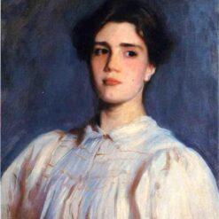 Oil Painting Inspired by John Singer Sargent’s Portrait of Sally Fairchild – Realistic Portrait on Canvas