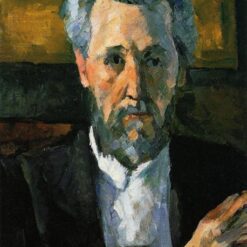 Portrait of Victor Chocquet" – 1877 Cézanne Oil Painting, Impressionist Masterpiece