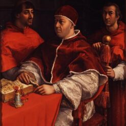 Raphael’s Portraits of Leo X and the Medici Family (1518) - Renaissance Oil on Panel