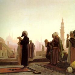 Prayer in Cairo (1865) by Jean-Léon Gérôme | Orientalist Genre Painting