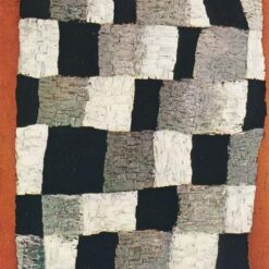 Abstract Art Oil Painting Rhythmic by Paul Klee (1930) – Bauhaus Modern Art for Living Room and Office Decor