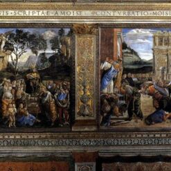 Scene from the Life of Moses – Sandro Botticelli's Early Renaissance Fresco