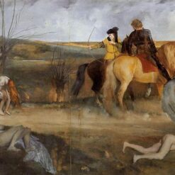 Edgar Degas 'Scene of War in the Middle Ages' (1865) – Neoclassical History Painting, Musée d'Orsay, Paris