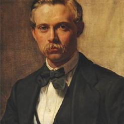 Peder Severin Kroyer – "Portrait of P. S. Krøyer’s Half Brother and Cousin Vilhelm Born" (Realism, Oil on Canvas)