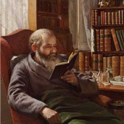 Peder Severin Kroyer – 1872 Portrait of Henrik Nicolai Krøyer | Realism Oil Painting Reproduction