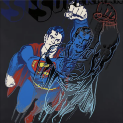 Pop Art Screenprint: Superman by Andy Warhol – 1981 Iconic Artwork