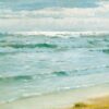 Sea at Skagen by Peder Severin Kroyer – 1882 Impressionist Marina Painting Reproduction