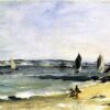 Seascape at Arcachon – Inspired by Edouard Manet’s Impressionist Marina (1871)
