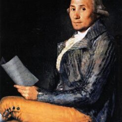Sebastian Martinez, Goya 1792 – Original Romanticism Portrait Oil on Canvas