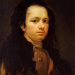 Self-Portrait by Francisco Goya - Romanticism Oil Painting, c.1770-1775, Dafen Village Reproduction