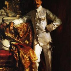 John Singer Sargent 'Sir Frank Swettenham' Realism Portrait – Fine Art Reproduction on Canvas