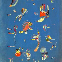 Kandinsky’s Sky Blue (1940) – Evoking Emotion and Tranquility Through Abstract Art