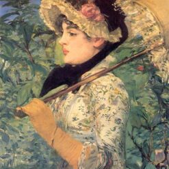 Spring – Inspired by Edouard Manet’s 1882 Study of Jeanne Demarsy