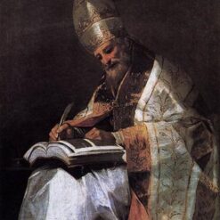St. Gregory the Great – Romantic Era Portrait by Francisco Goya, 1797