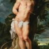 St. Sebastian – Baroque Oil Painting by Peter Paul Rubens (1614) – Religious Iconography
