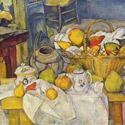 Cézanne's Kitchen Table Still Life – 'Still Life with Basket' (c.1888-1890)
