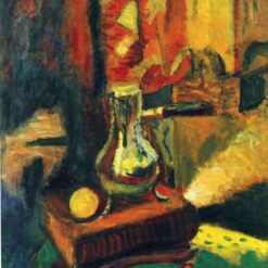 Custom Oil Painting Inspired by Henri Matisse – 'Still Life with Chocolate Pot' (1900) – Fauvist Still Life on Canvas