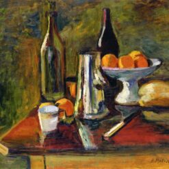 Henri Matisse Inspired Post-Impressionist Still Life – 'Still Life with Oranges' (1898) – Hand-Painted Oil on Canvas