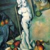 Paul Cézanne's "Still Life with Plaster Cupid" – 1895 Post-Impressionist Oil on Paper
