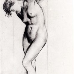 Edgar Degas 'Study for the Medieval War Scene' (1865) – Pencil Sketch of Medieval Battle Preparation