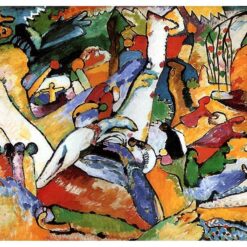 Wassily Kandinsky – Study for "Composition II" (1910) – Early 20th-Century Abstract Expression