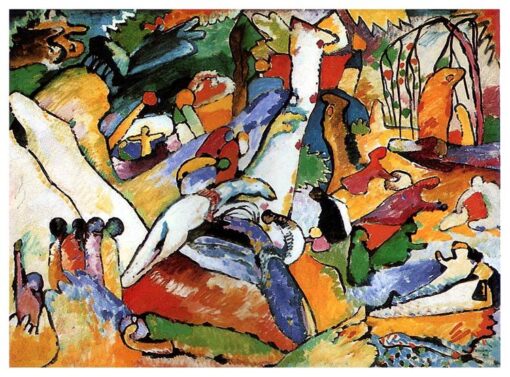 Wassily Kandinsky - Studie für “Komposition II” (1910) - Abstrakter Ausdruck des frühen 20. Jahrhunderts