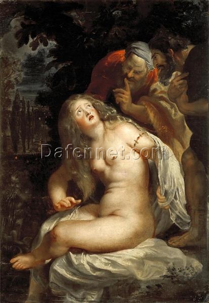 Baroque Masterpiece: Susanna and the Elders by Peter Paul Rubens, 1607-1608