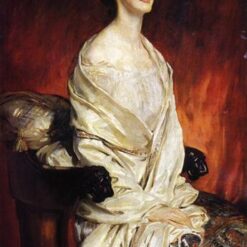 John Singer Sargent Oil Painting – Portrait of Sylvia Harrison, 1913, Realism