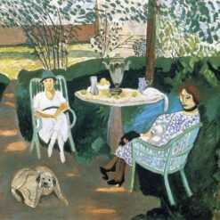 Henri Matisse Inspired Genre Painting – 'Tea' (1919) – Hand-Painted Oil on Canvas