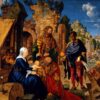 Albrecht Dürer’s The Adoration of the Magi - 1504 Religious Oil Painting Reproduction