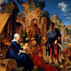 Albrecht Dürer’s The Adoration of the Magi - 1504 Religious Oil Painting Reproduction
