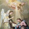 The Annunciation by Francisco Goya - c.1785 Romanticism Religious Oil Painting